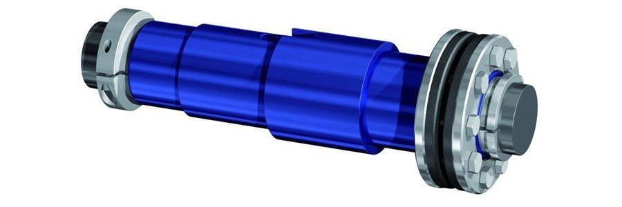 Hollow shaft connections without precision machining